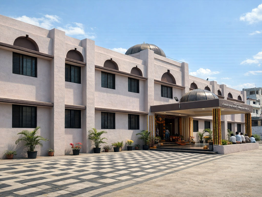 Backward class girls hostel construction project in Karjat by Ramee Developers PWD project