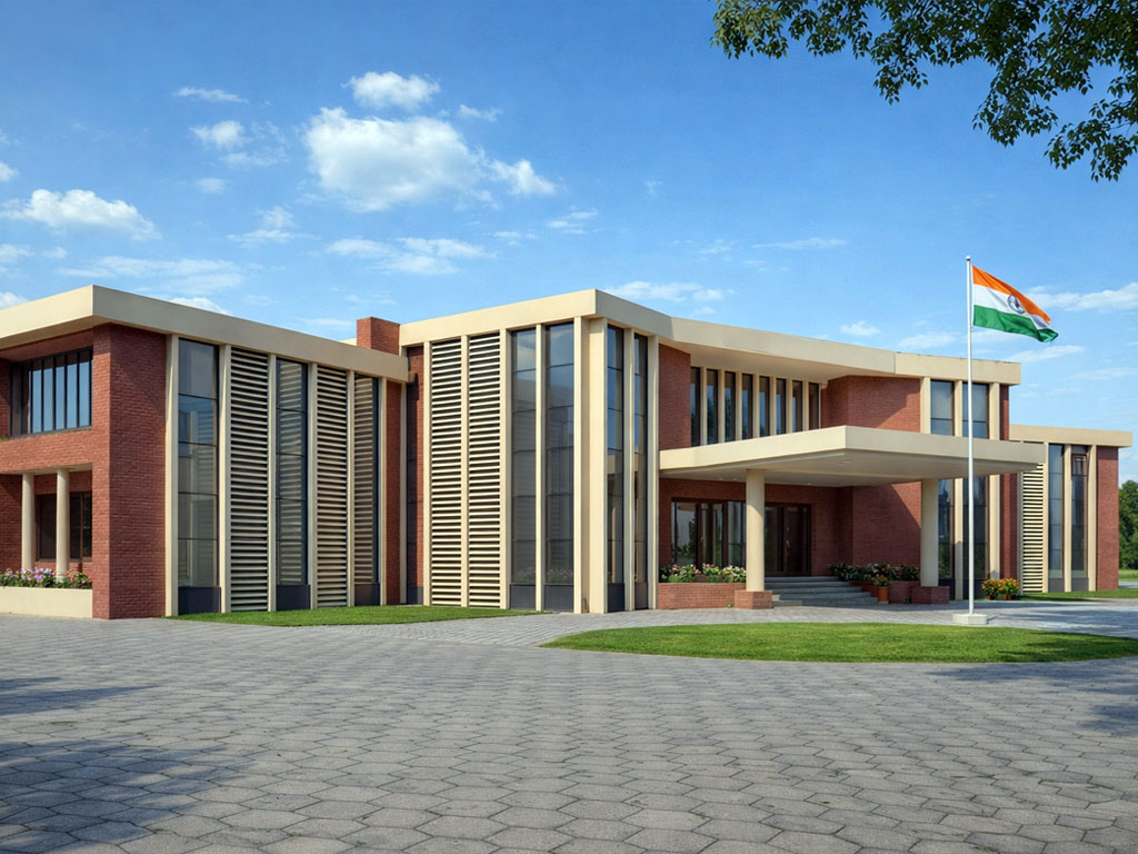 Nagar Panchayat building construction project in Karjat by Ramee Developers PWD project